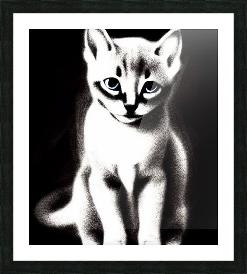 Jaguar Kitten Picture Frame print