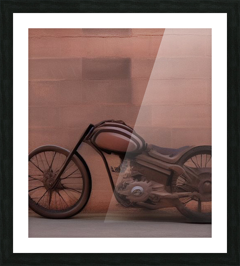 Cool Motorcycle Picture Frame print