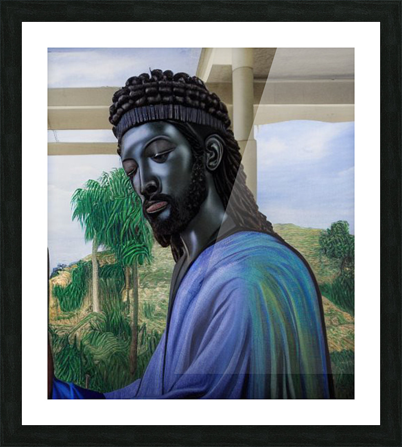Black King Picture Frame print
