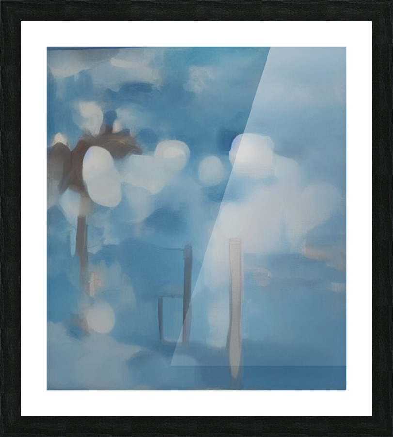 Abastract Gas Picture Frame print
