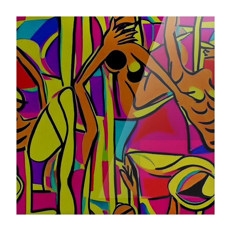 High Detailed Abstract Picture Frame print