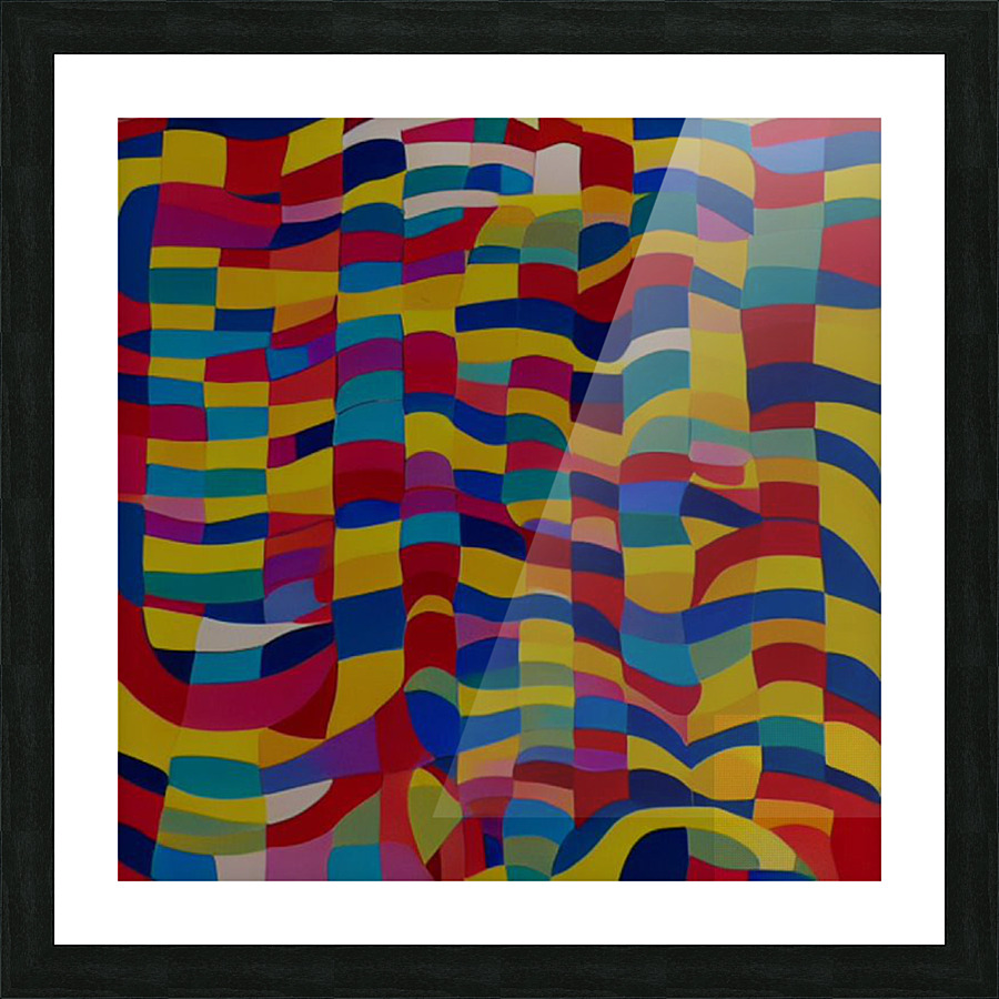 Geometric Art Picture Frame print