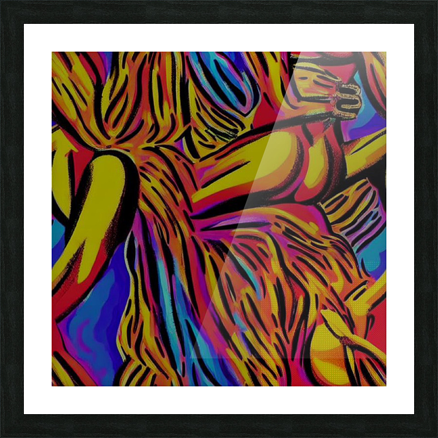 Panama Abstract Picture Frame print