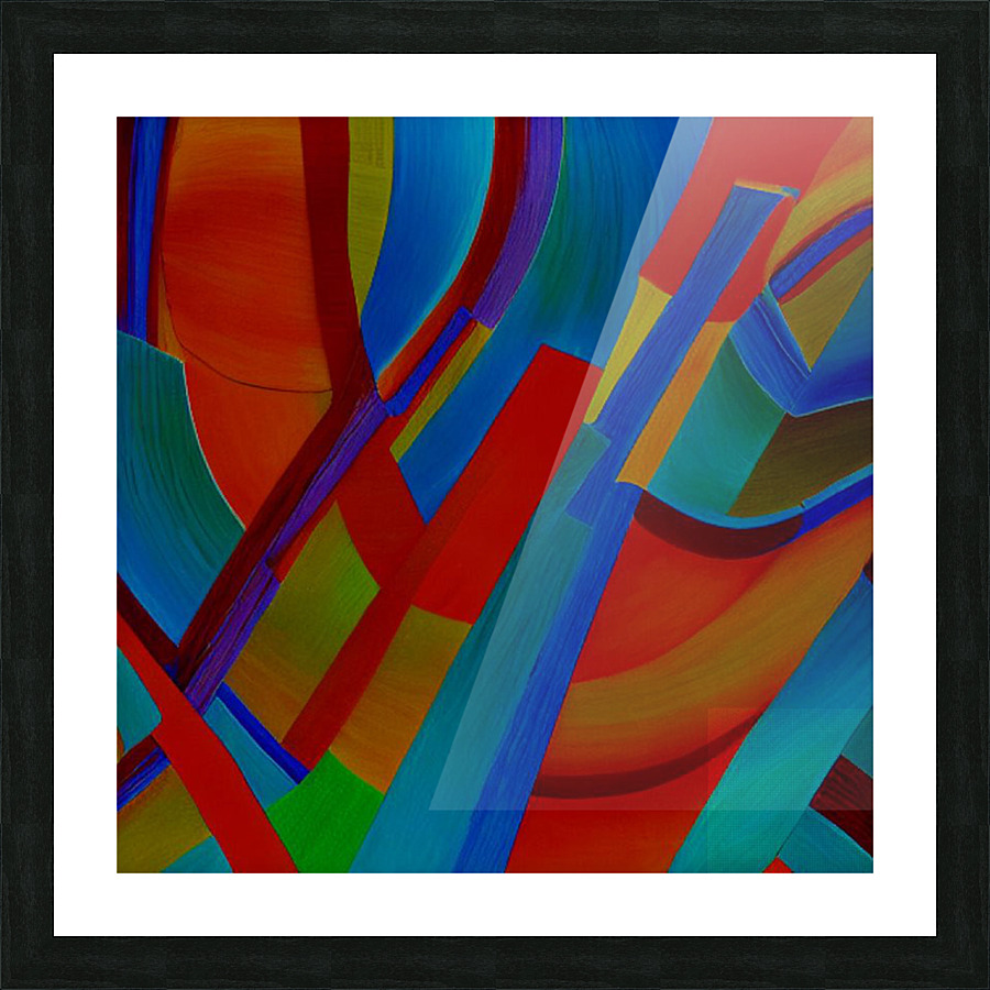 Panama Abstract Picture Frame print