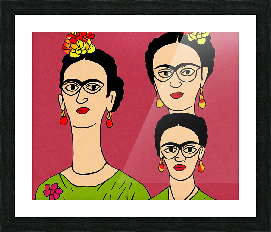 Frida Kahlo Picture Frame print