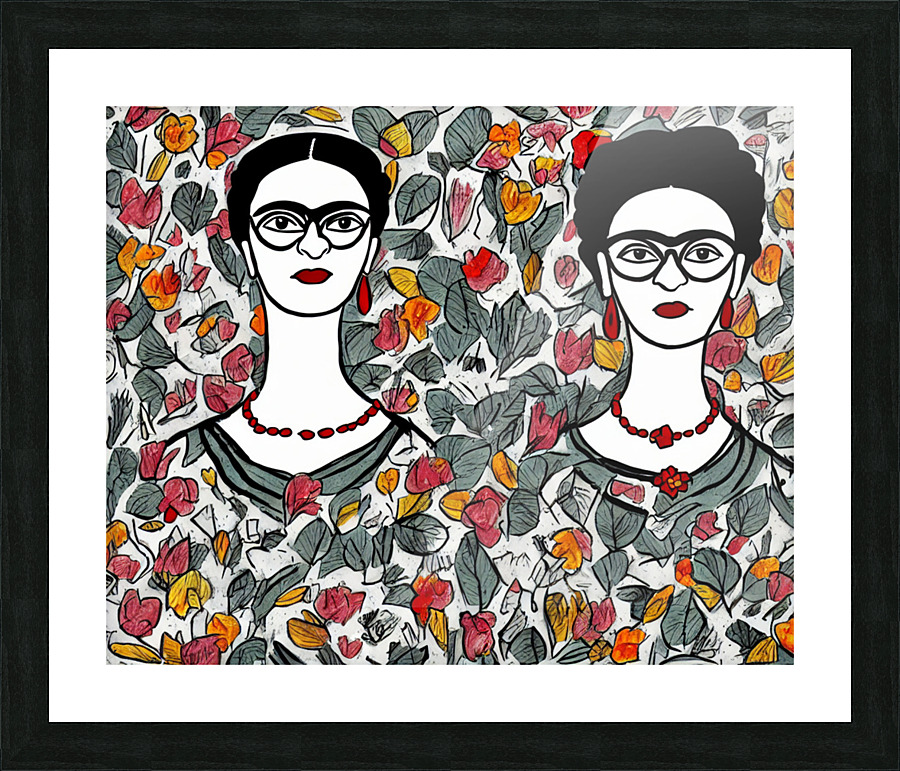 Frida Kahlo Picture Frame print
