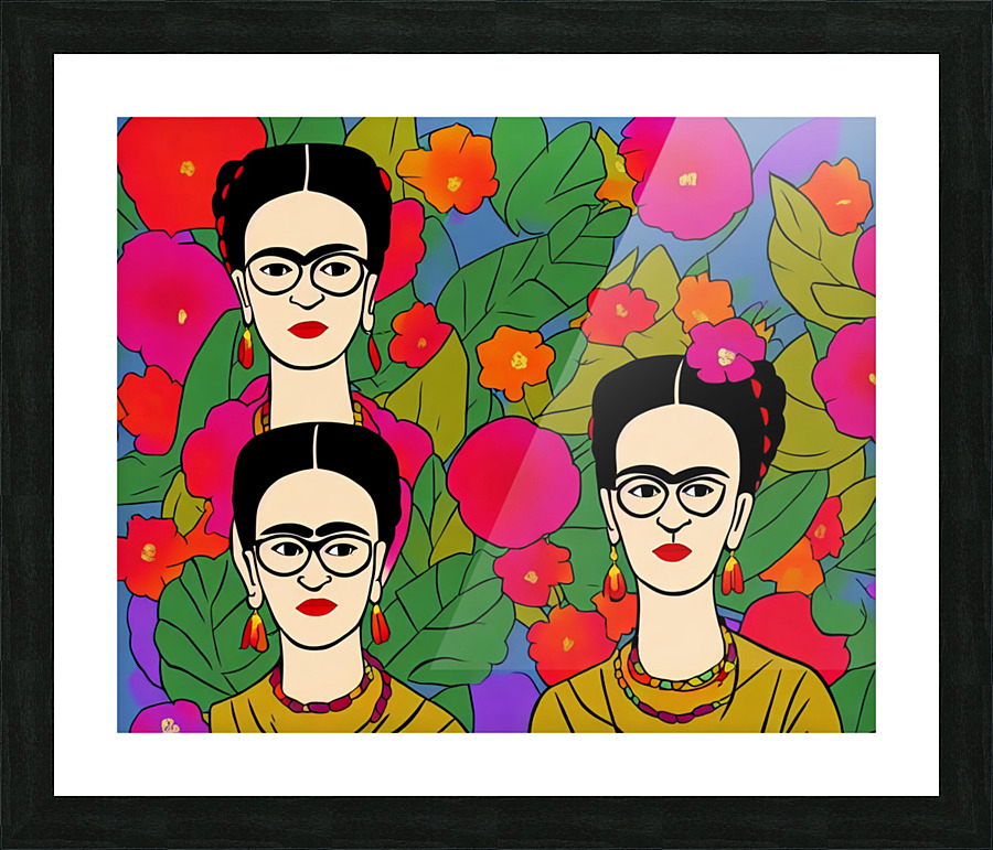 Frida Kahlo Picture Frame print