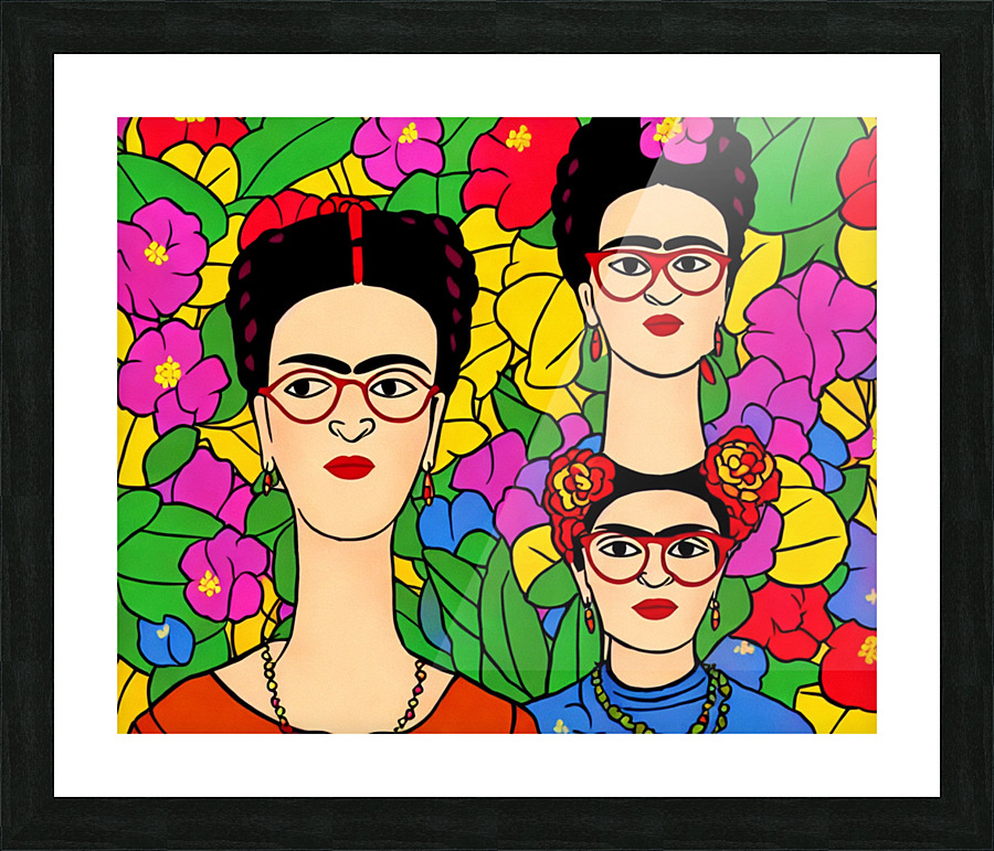 Frida Kahlo Picture Frame print