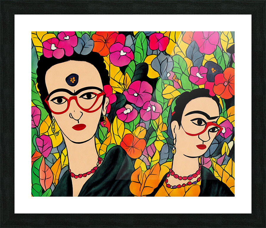 Frida Khalo Picture Frame print