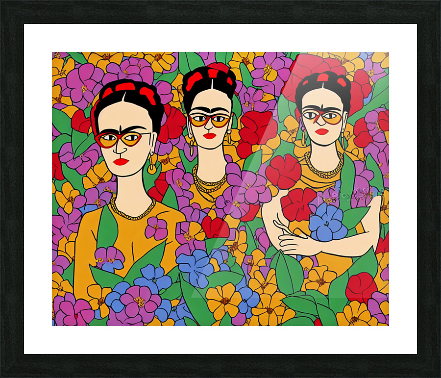 Frida Kahlo Picture Frame print