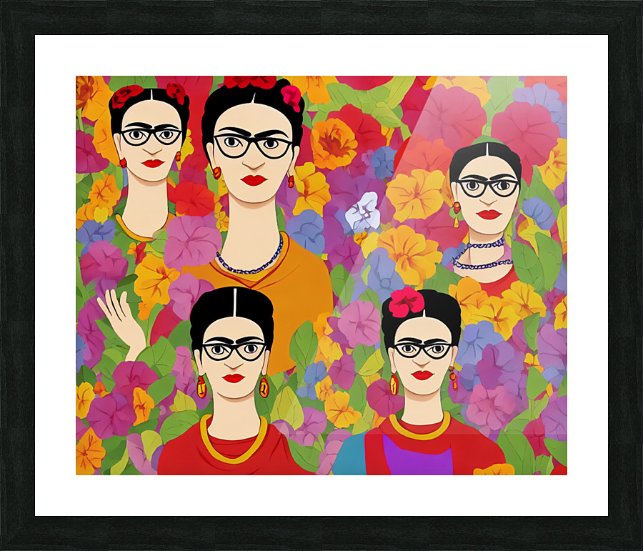 Frida Kahlo Picture Frame print