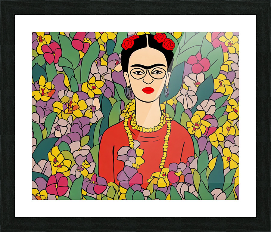 Frida Kahlo Picture Frame print