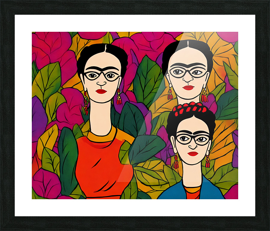 Frida Kahlo Picture Frame print