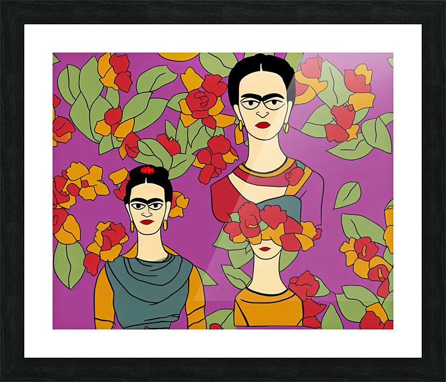 Frida Kahlo Picture Frame print