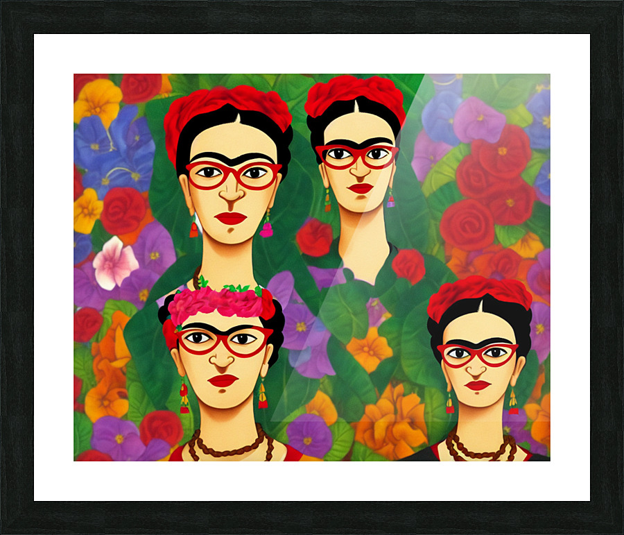 Frida Kahlo Picture Frame print