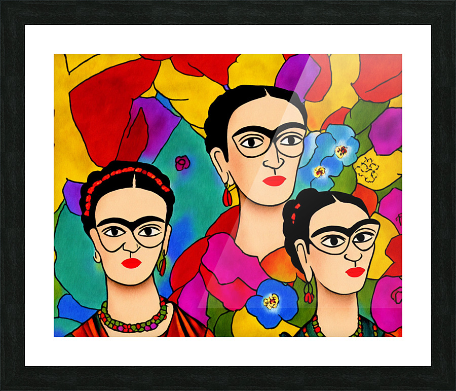 Frida Kahlo Picture Frame print