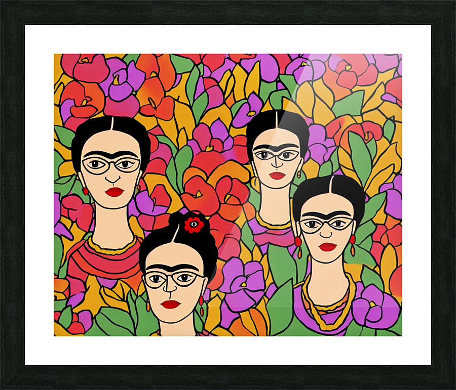 Frida Kahlo Picture Frame print