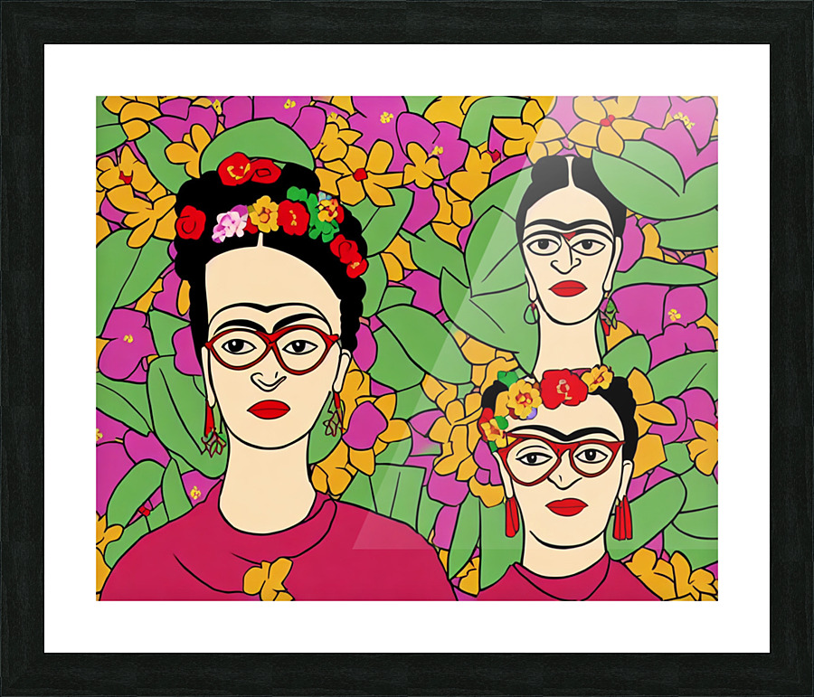 Frida Kahlo Picture Frame print
