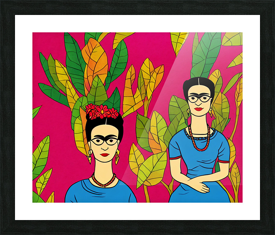 Frida Kahlo Picture Frame print