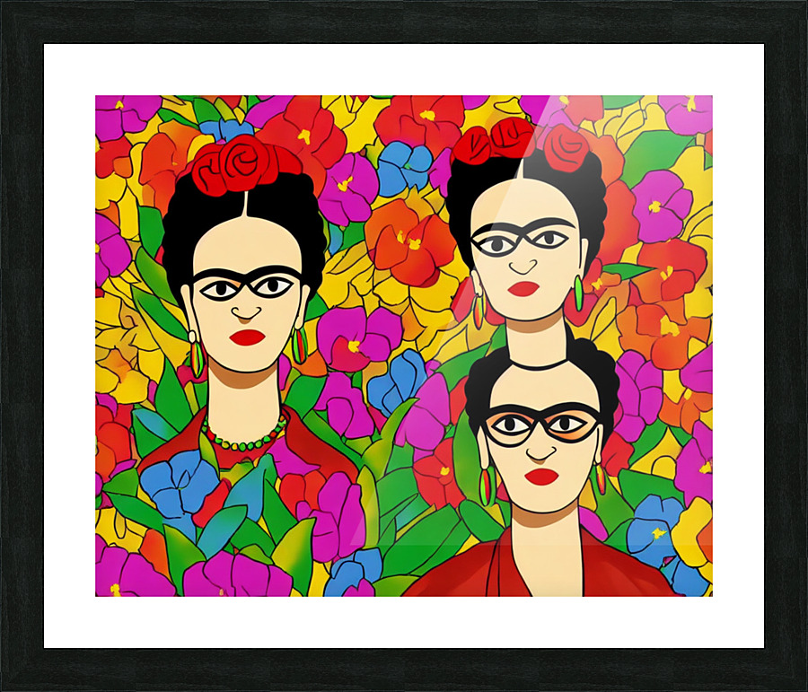 Frida Picture Frame print
