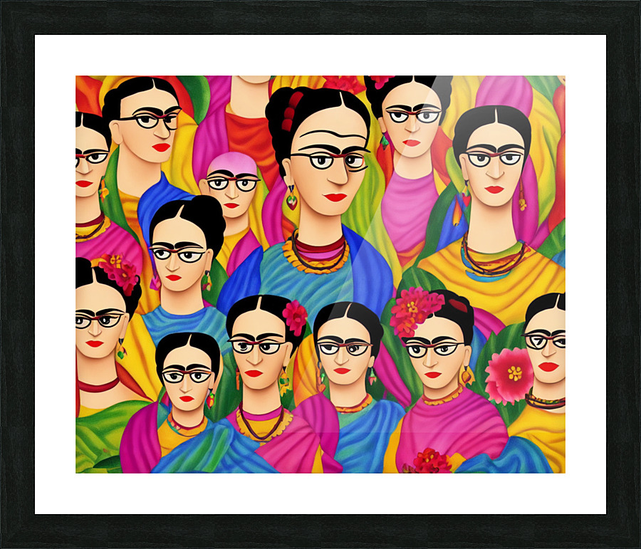 Fridas Picture Frame print