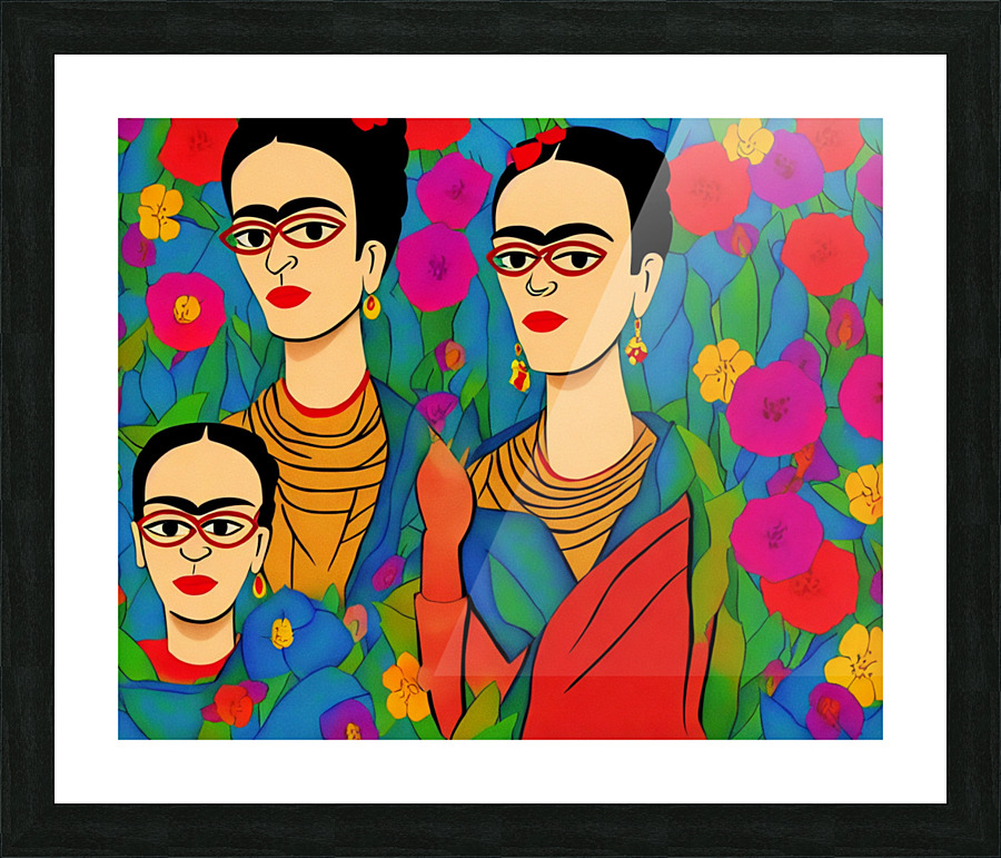 Frida Picture Frame print