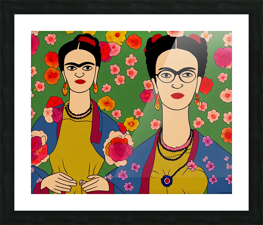 Frida Kahlo Picture Frame print