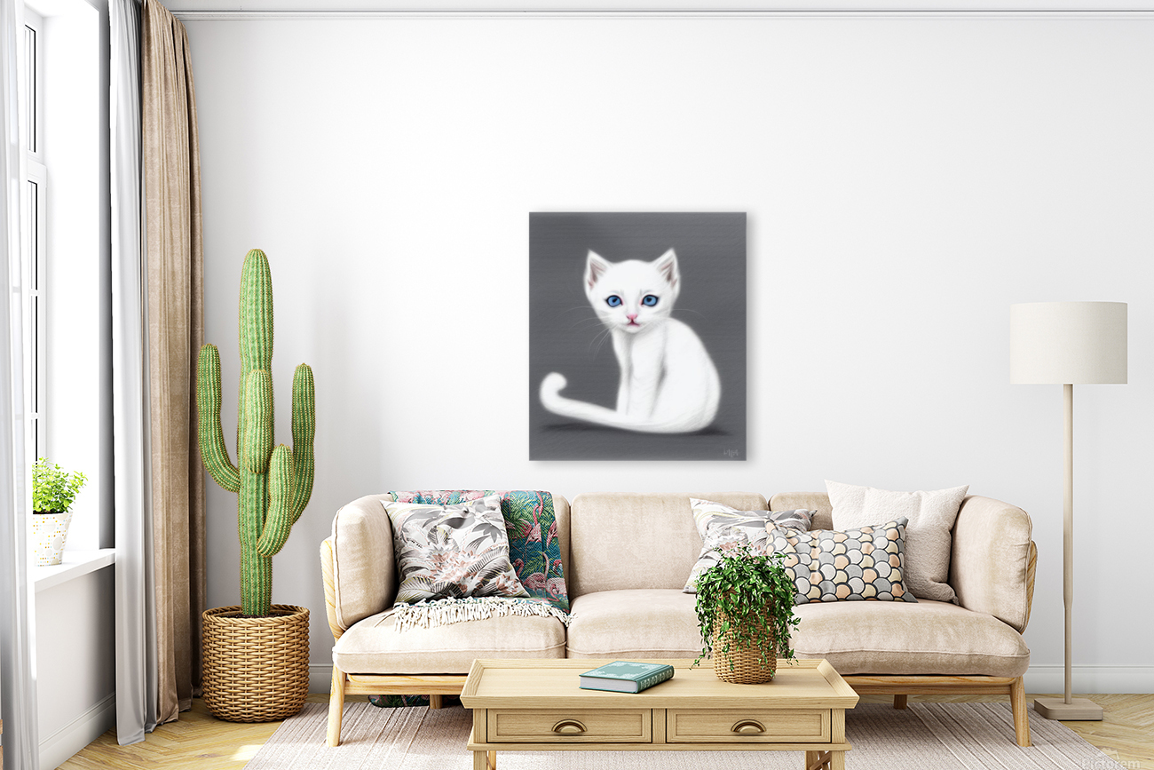 White Kitten Reproduction