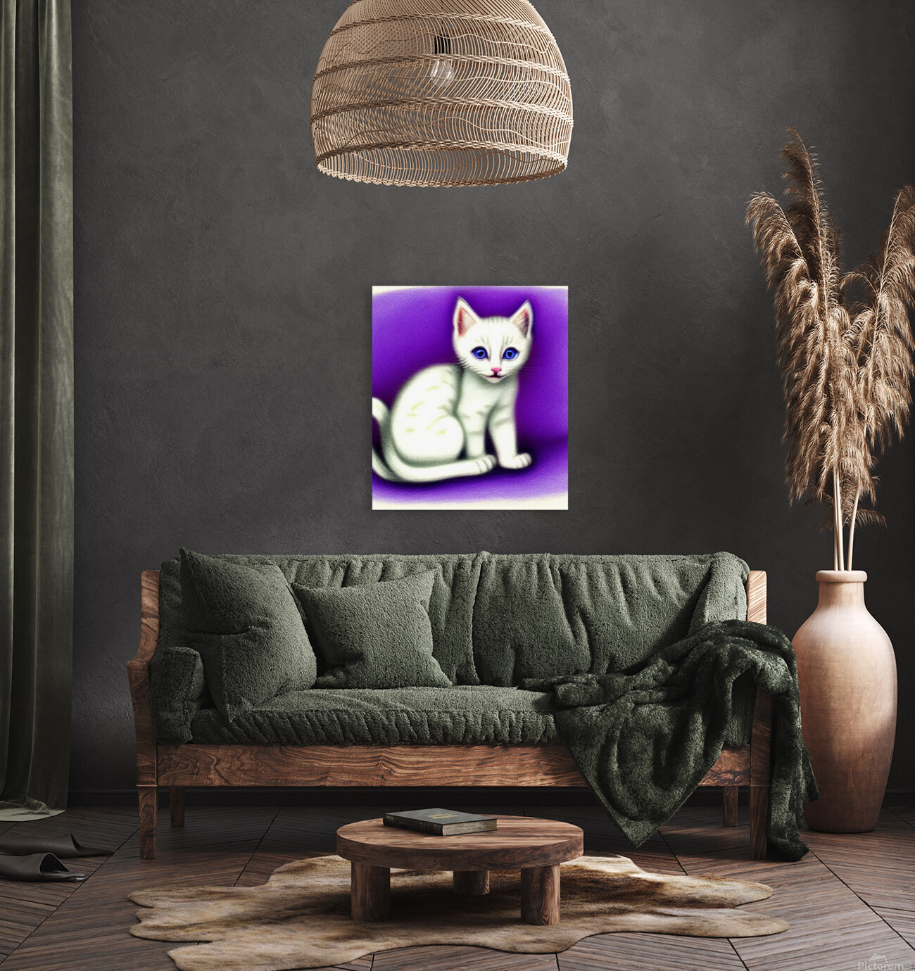 White Kitten Reproduction