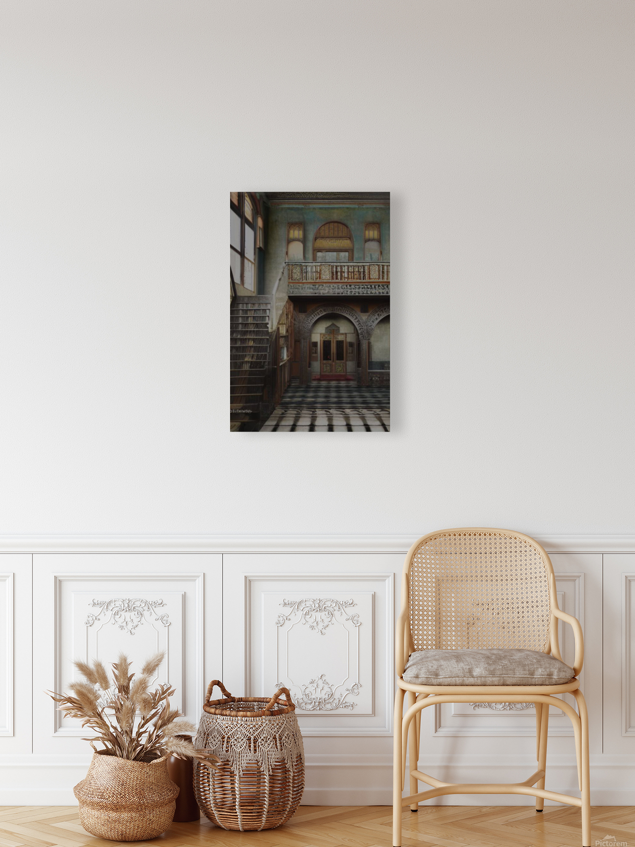 Moroccan Library Reproduction