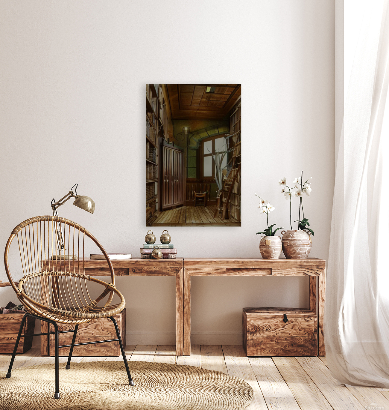 Enchanted Library Reproduction