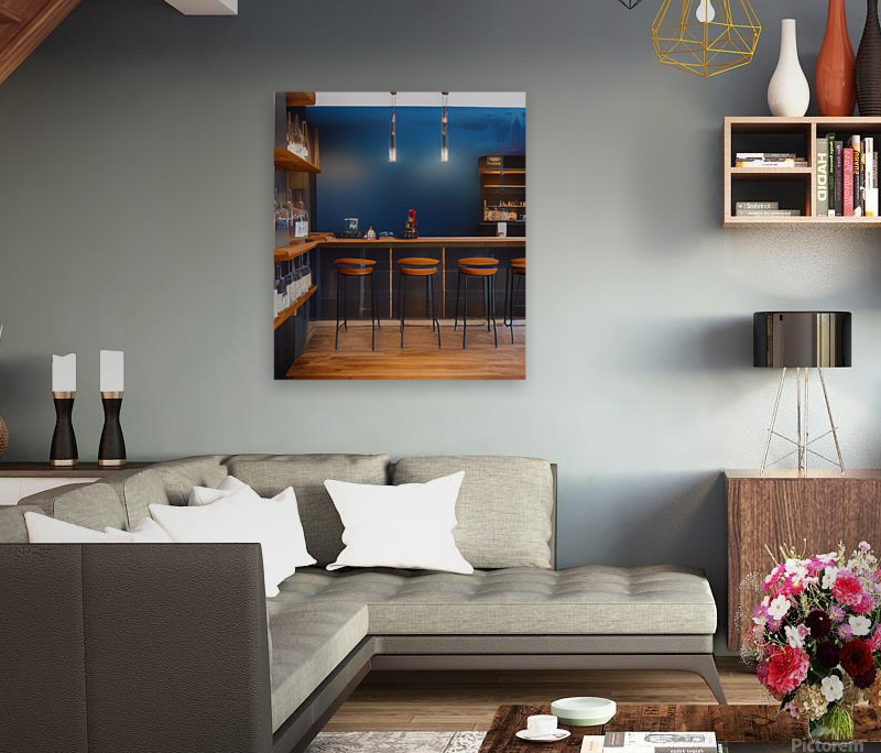Moody Blue Bar Reproduction