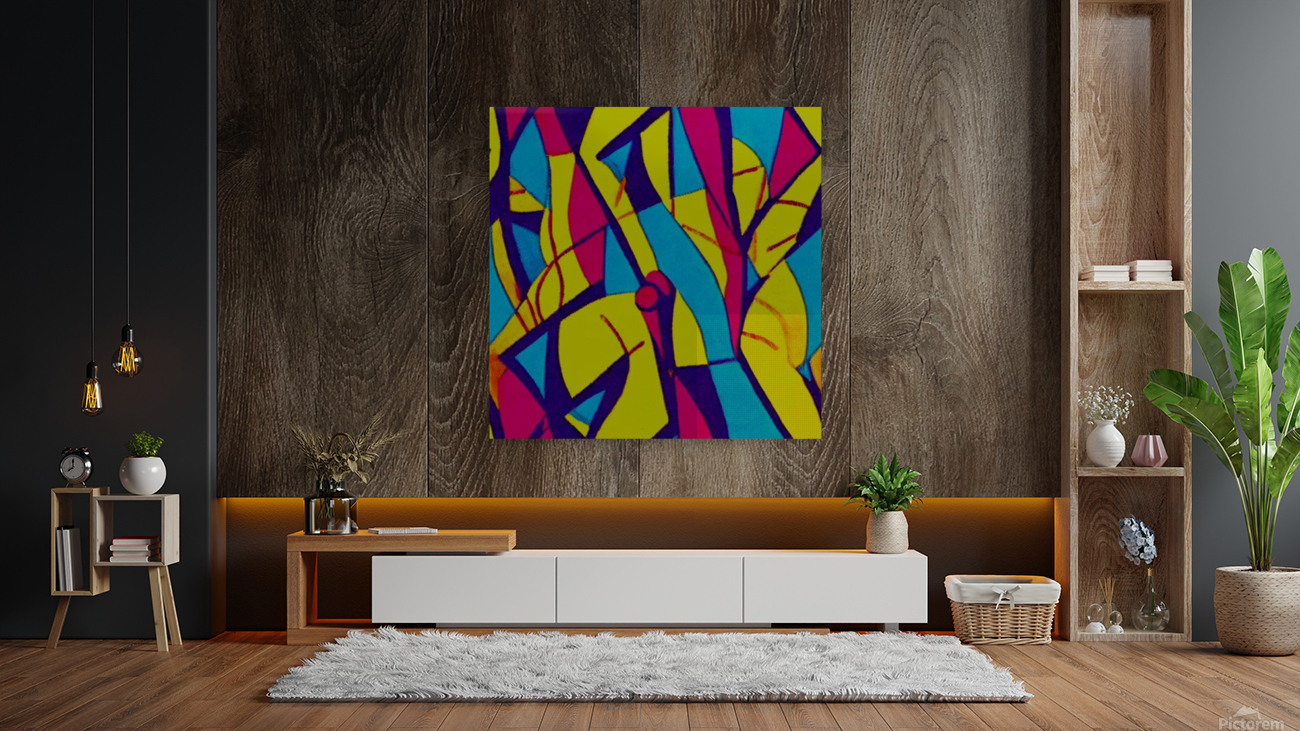 Art Abstract Reproduction