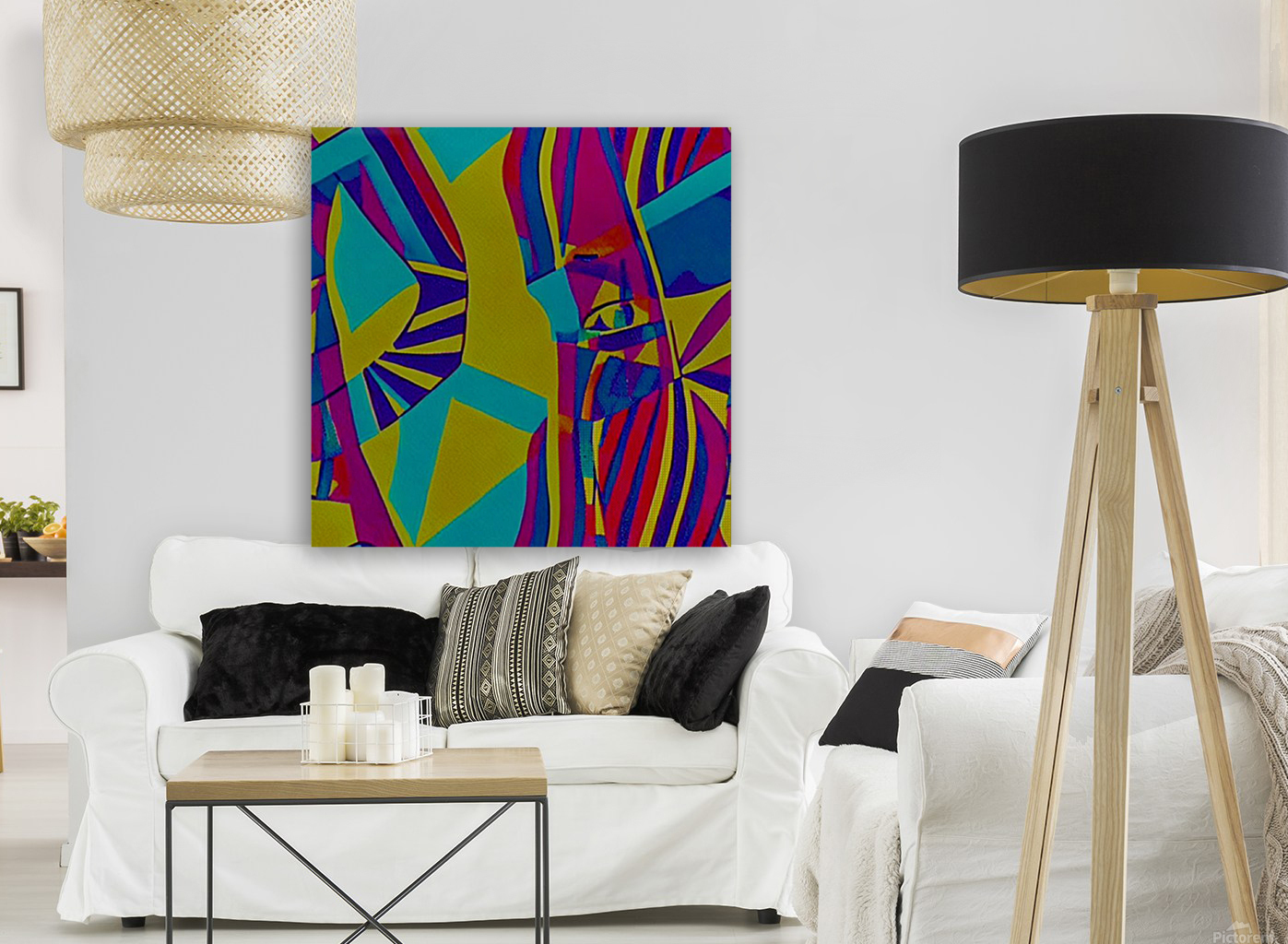 Abstract Eyes Reproduction