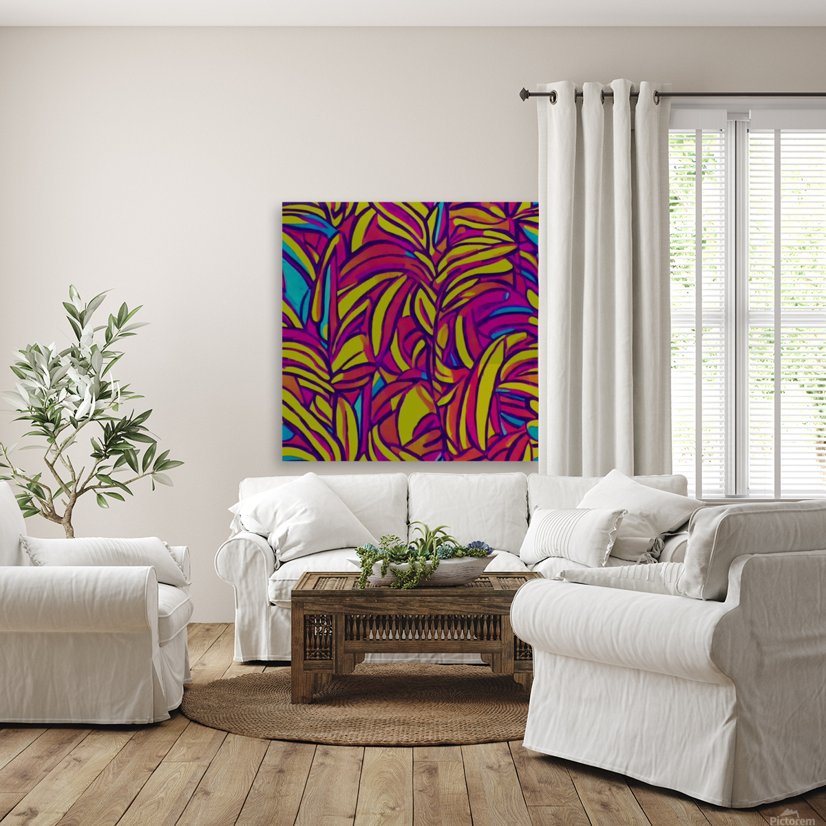 Tropical Paradise Reproduction