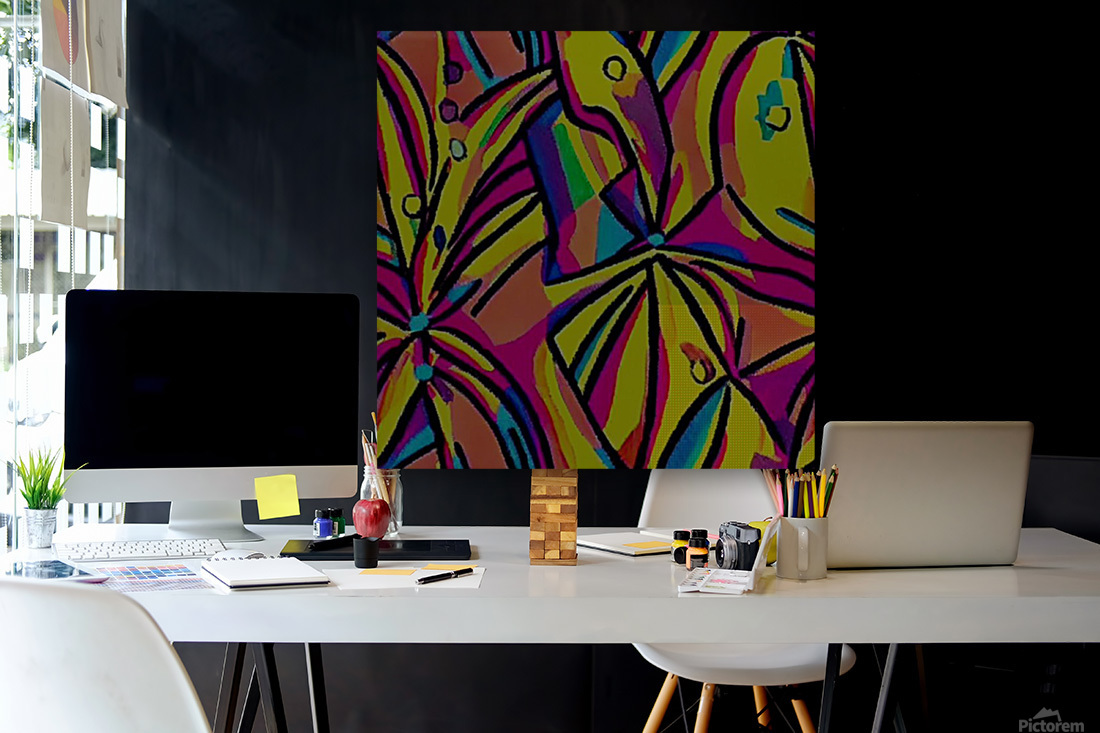 Tropical Abstract Reproduction