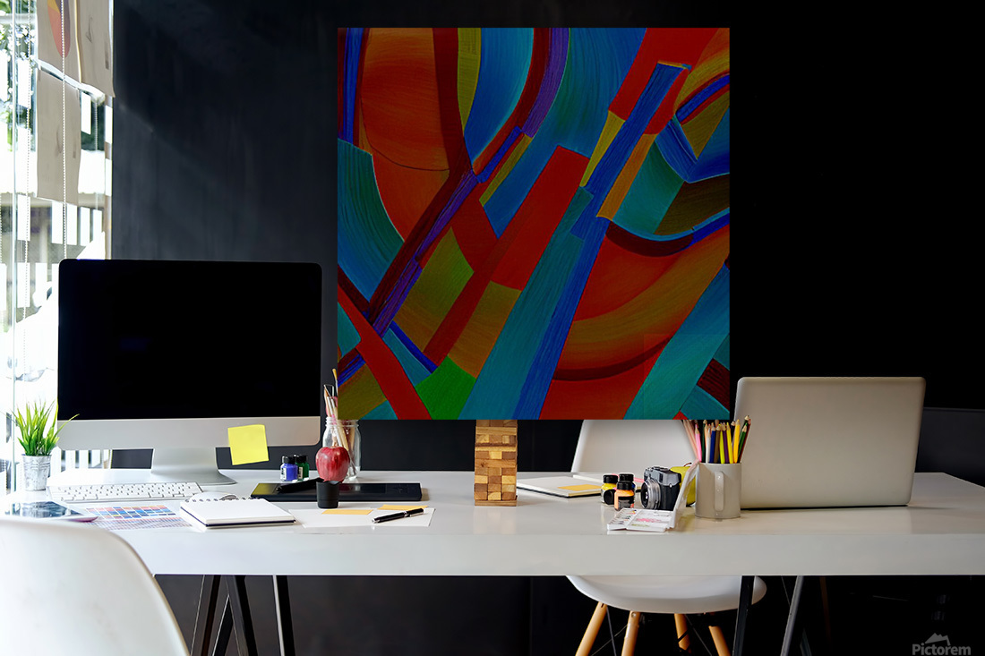 Panama Abstract Reproduction