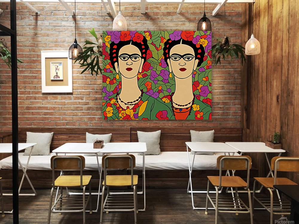 Frida Pop Art Reproduction