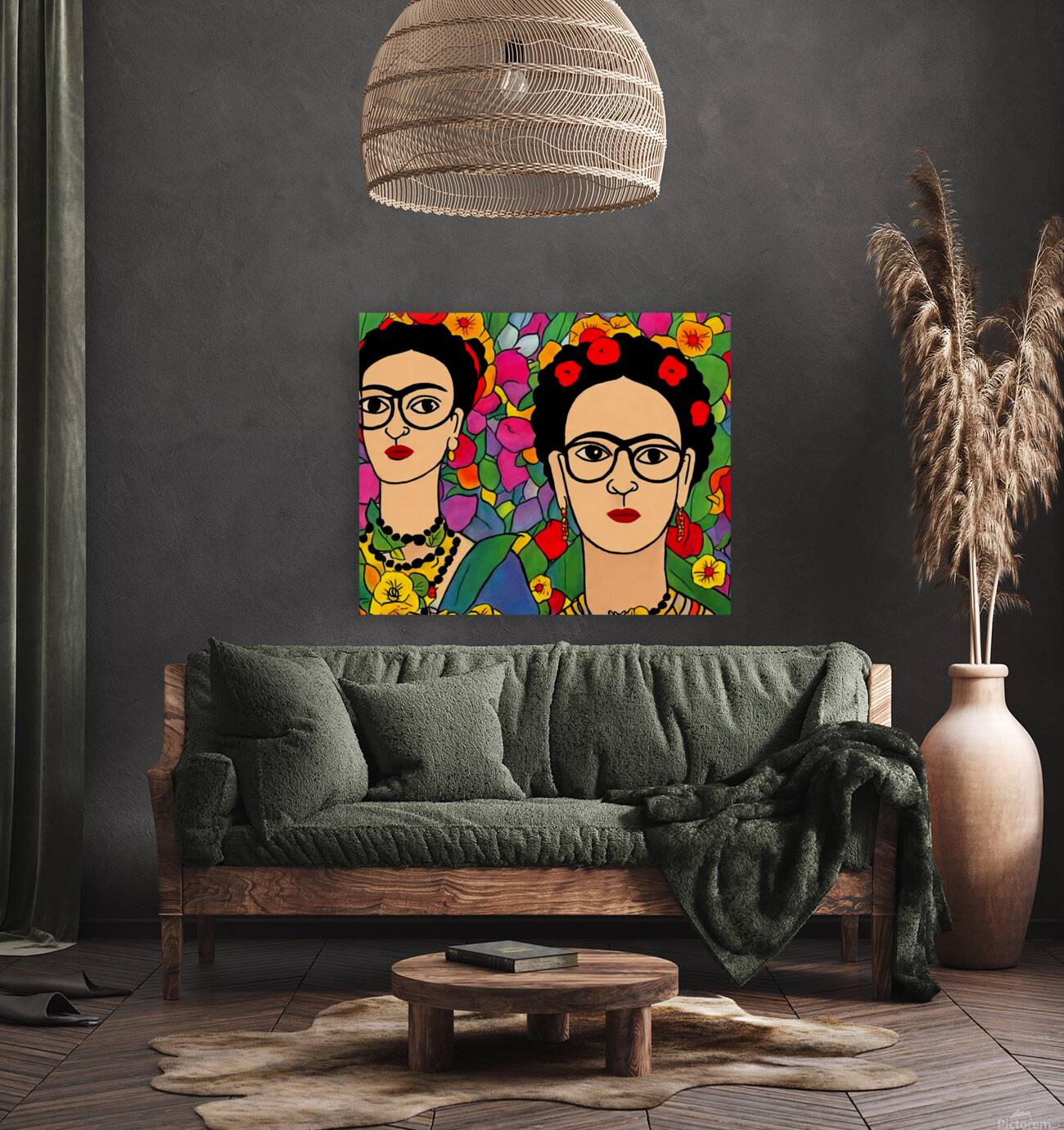 Frida Portrait Reproduction