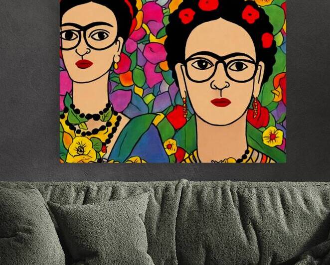 Frida Portrait by Ladybug