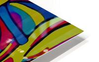 Abstract Curves HD Metal print