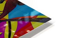 Abstract Bold Colors HD Metal print