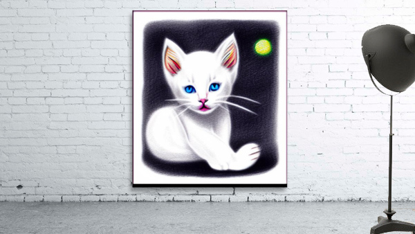 Celestial Cat Wall Preview