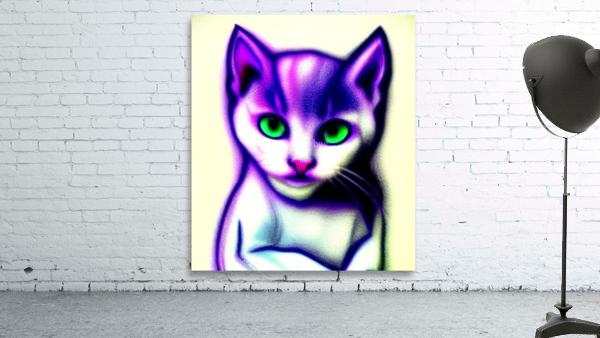 Purring Cat Wall Preview