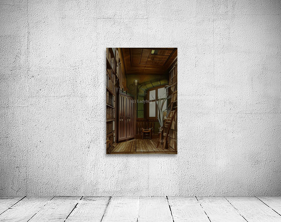 Enchanted Library Wall Preview