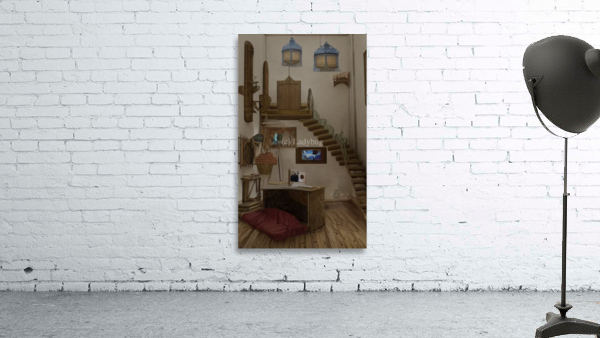 Swirly Staircase Wall Preview