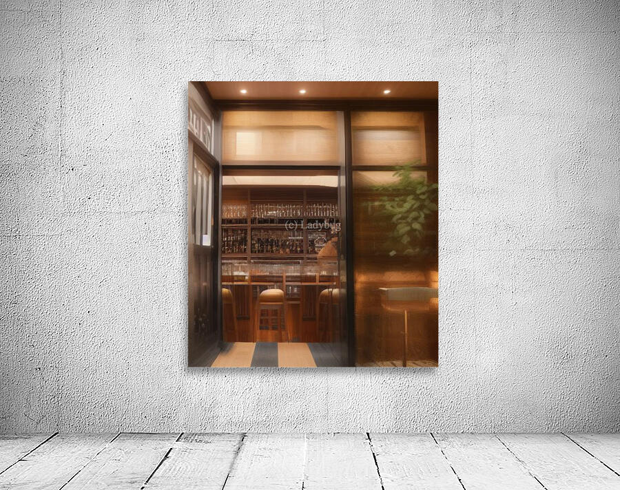 Abstract Bar Wall Preview