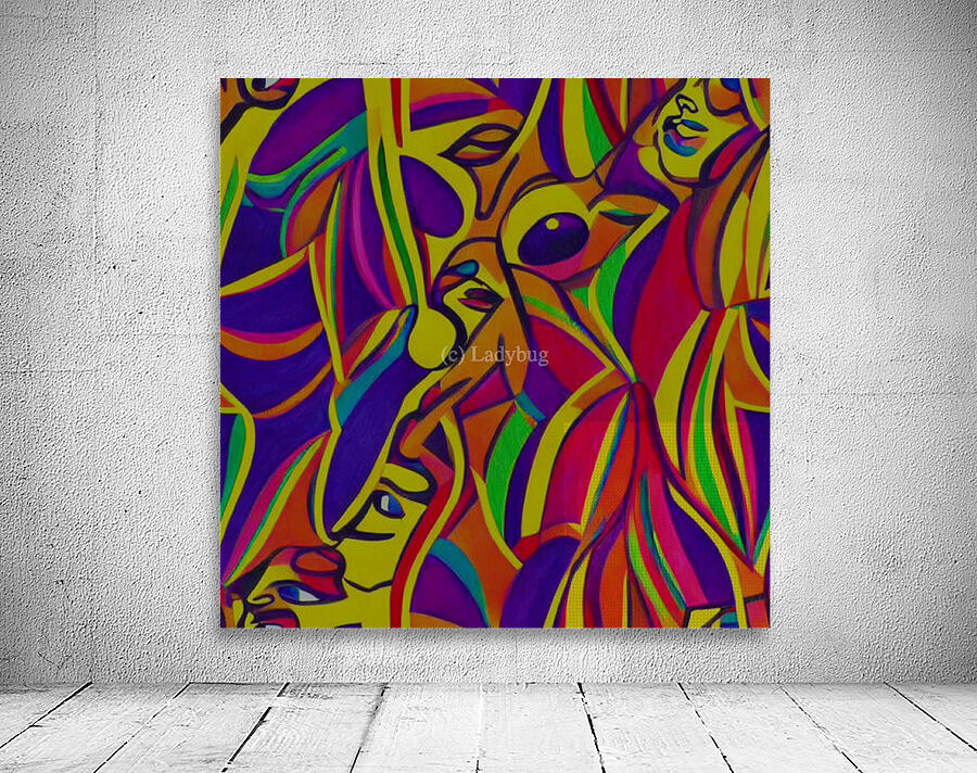 Abstract Panama Wall Preview