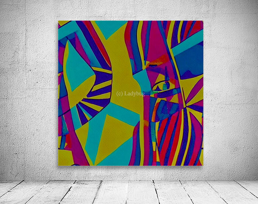 Abstract Eyes Wall Preview