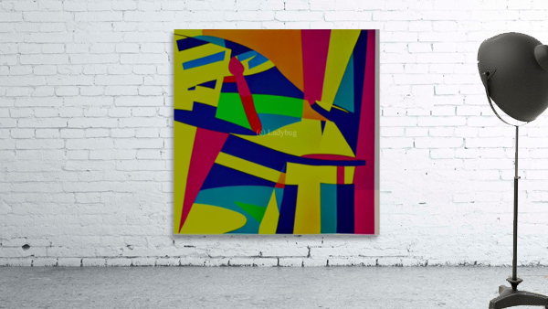 Abstract Shapes Wall Preview
